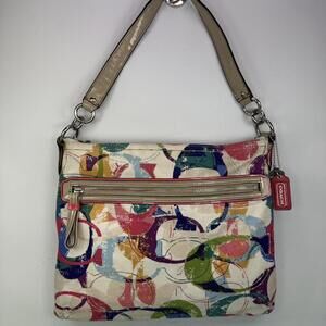 Coach Women's Multi and Pink Bag